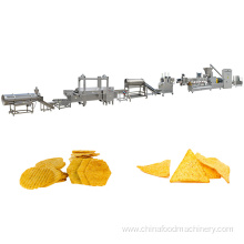 Doritos corn chips making extruder machine equipment